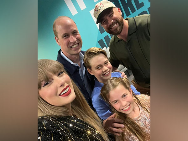 Taylor Swift with Prince William, Travis Kelce (image source: instagram/taylorswift)