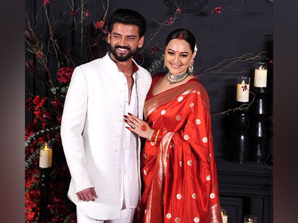 Sonakshi Sinha, Zaheer Iqbal (Image Source: ANI)