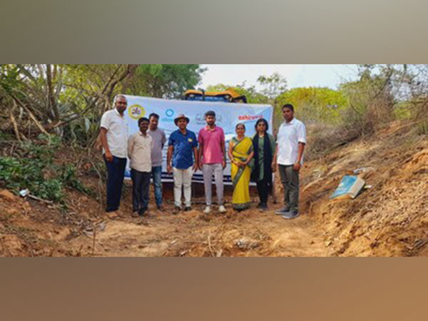 Project launch site, aimed at improving groundwater levels in the Kolar district of Karnataka