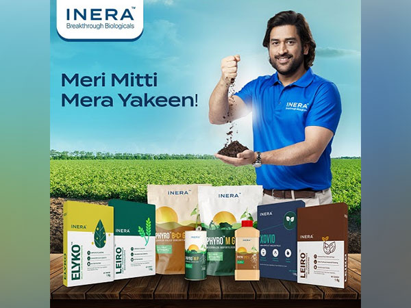 MS Dhoni shooting for brand Inera