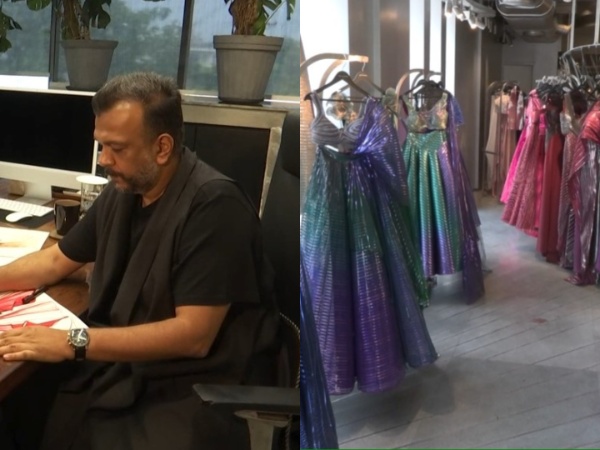 Amit Aggarwal with his collection (Photo credit/ANI)