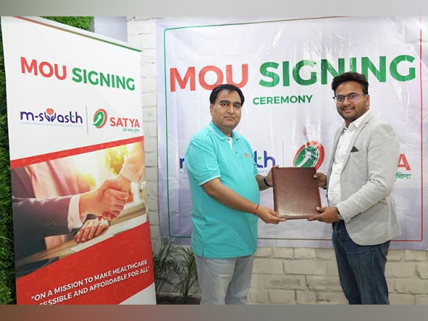 MOU Signing Ceremony between SATYA MicroCapital & M-SWASTH for launching Free-of-Cost Telemedicine & E-Clinic Service