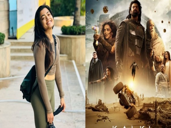 Rashmika Mandanna, Kalki 2898 AD poster (image source: instagram)