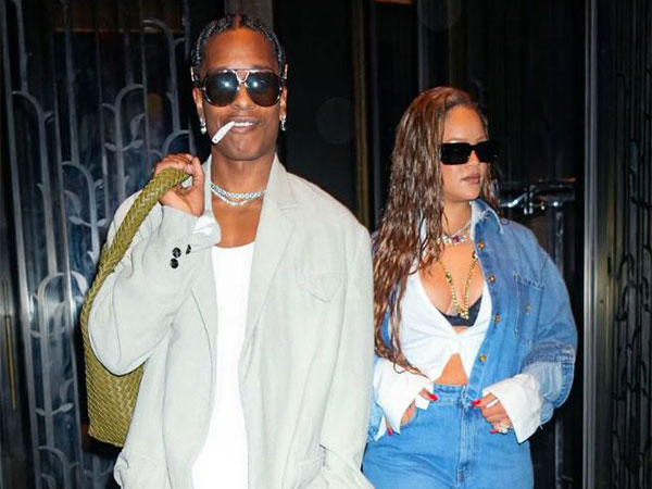Rihanna, A$AP Rocky (Image Source: Instagram)