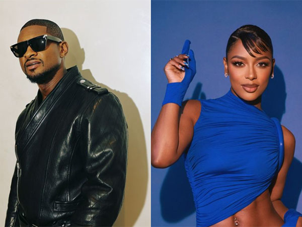 Usher, Victoria Monet (Image source: Instagram)