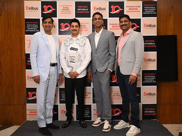  10th anniversary celebrations of Brillius Technologies at Hyderabad