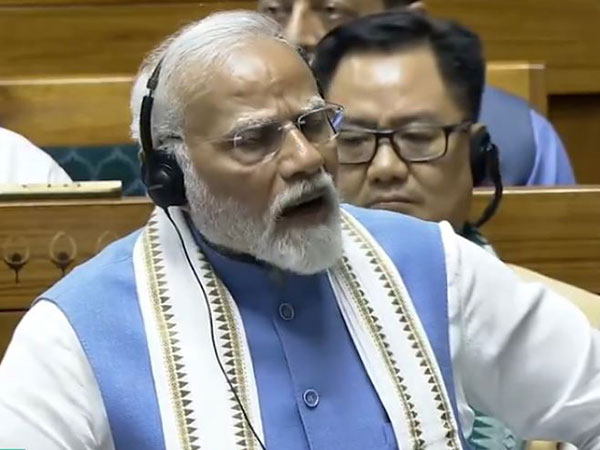 PM Modi at Lok Sabha (Photo credit/Sansad TV)