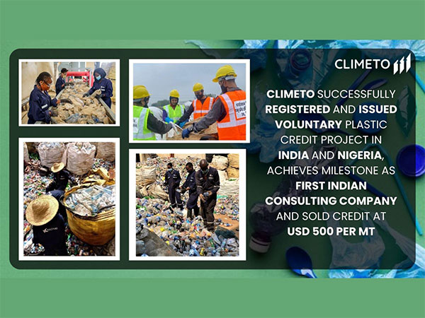 Climeto Successfully Registered Voluntary Plastic Credit Project. Achieves Milestone as First Indian Consultancy to register & sell credit at USD 500/MT