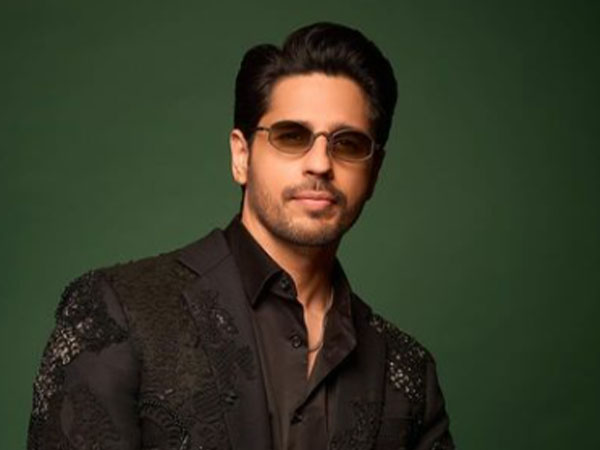 Actor Sidharth Malhotra (Image source: Instagram)