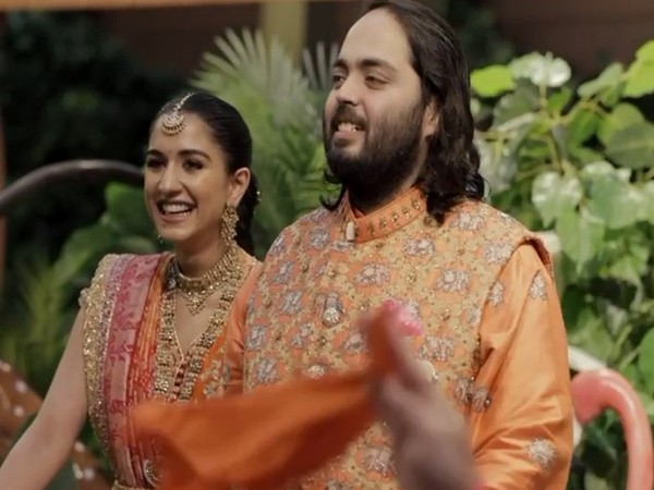 Anant Ambani, Radhika Merchant (image source: ANI)