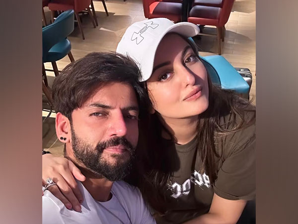 Zaheer Iqbal, Sonakshi Sinha (Image Source; Instagram)
