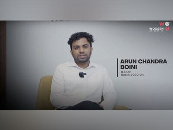 Arun Chandra Boini, B.Tech CSE (Data Science) 2020-2024 Batch, Woxsen University.