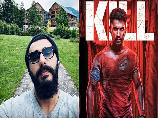 Arjun Kapoor, Kill poster (image source: instagran)