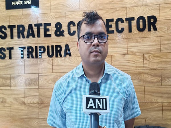District Magistrate and Collector of West Tripura, Vishaal Kumar (File Photo/ANI)