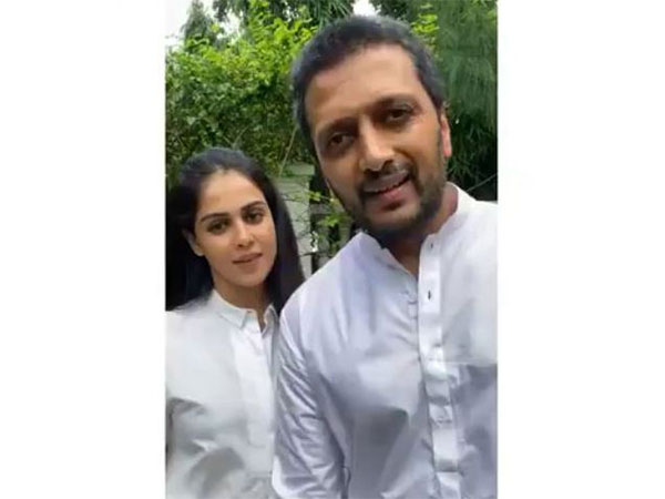 Riteish Deshmukh, Genelia Deshmukh (Image source/NOTTO X)