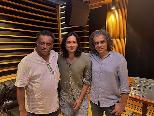 Ali Fazal with Anurag Basu, Imtiaz Ali (image source: instagram/alifazal9)