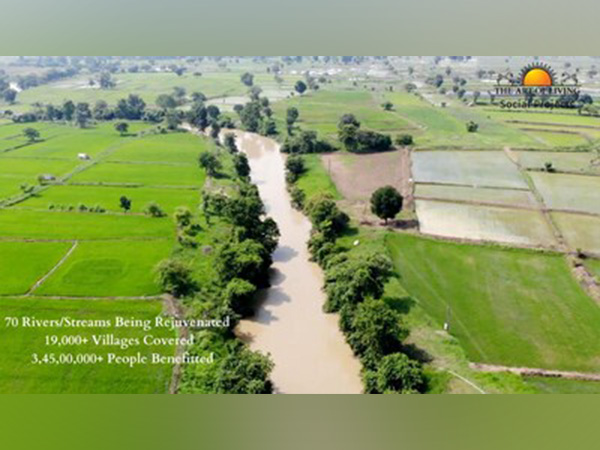  Reviving Rivers: The Art of Living's Mission to Make India Water +ve