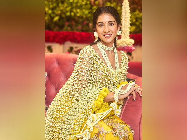 Radhika Merchant (Image source: designer Anamika Khanna)