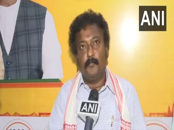 BJP candidate from Raiganj Manas Kumar Ghosh (Photo/ANI)