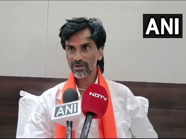 Maratha reservation activist Manoj Jarange Patil (Photo/ANI)