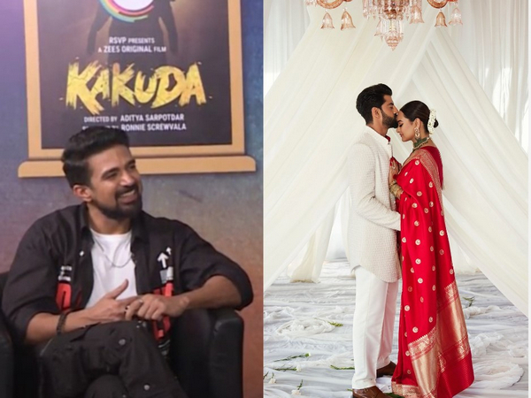 Saqib Saleem,  Sonakshi Sinha, Zaheer Iqbal (Image Source; ANI, Instagram)