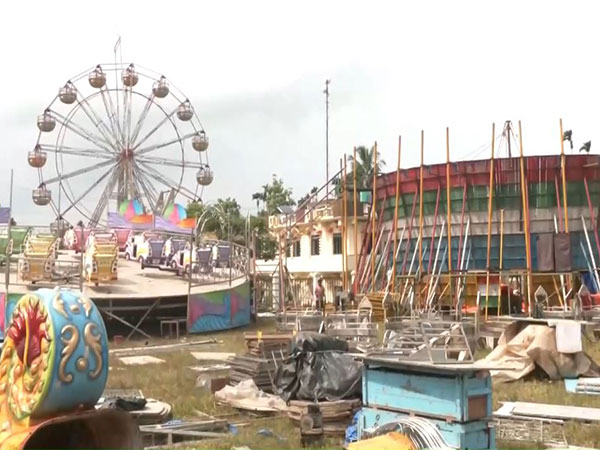 Preparations underway for Kharchi Fair. (Photo/ANI)