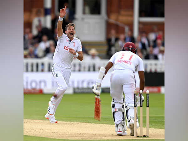 James Anderson. (Picture: England Cricket/X)
