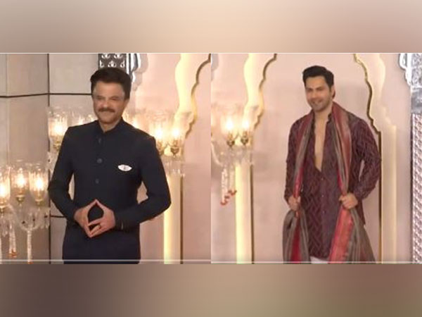 Anil Kapoor, Varun Dhawan (Image source/ANI)