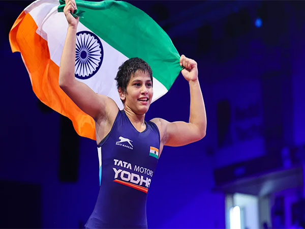 Antim Panghal. (Photo- Olympics/UWW)