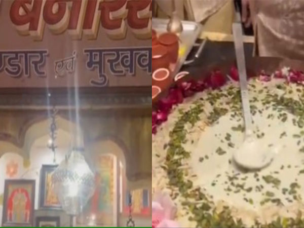 Specially curated Varanasi street food (Image source/ANI)