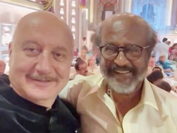 Anupam Kher and Rajinikanth (Image source/Anupam Kher X)