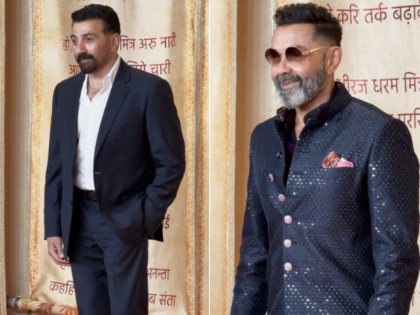 Actors Sunny Deol and Bobby Deol (Image source: ANI)