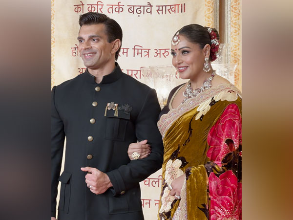 Bipasha Basu and Karan Singh Grover (Image source: ANI)