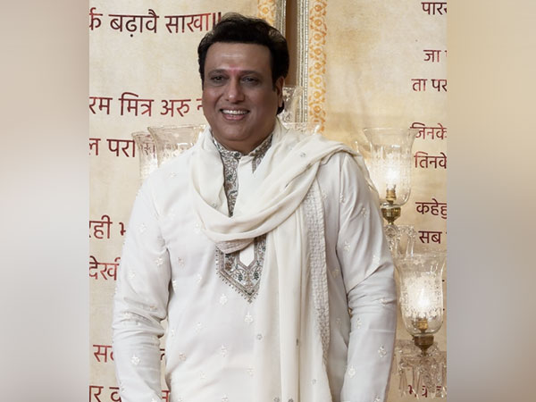 Actor-politician Govinda (Image source:ANI)