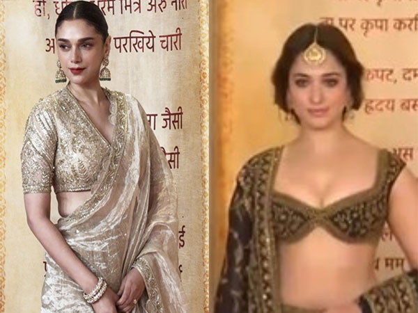 Aditi Rao Hydari, Tamannaah Bhatia(Image source/ANI) 