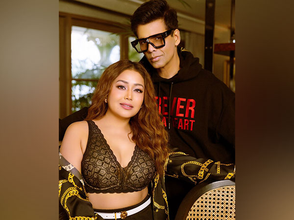Neha Kakkar, Karan Johar (image source: instagram/karanjohar)