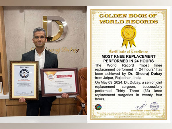 Jaipur Surgeon Shatters World Record in Joint Replacement Surgeries