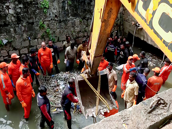 Visuals of search and rescue operations at the Amayizhanjan canal (Photos/ANI)