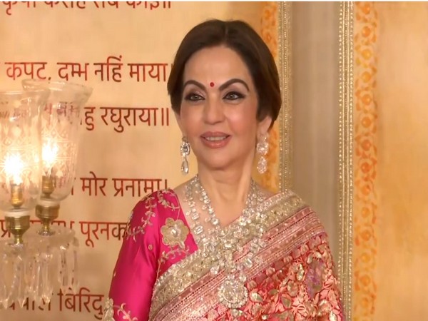 Nita Ambani. (Photo- ANI)