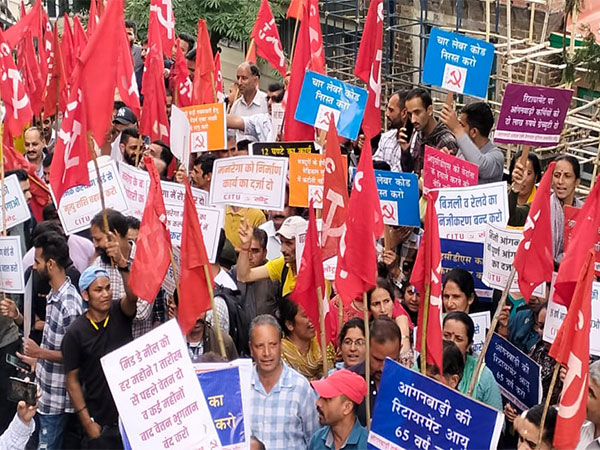 CITU hold protests across Himachal Pradesh against 