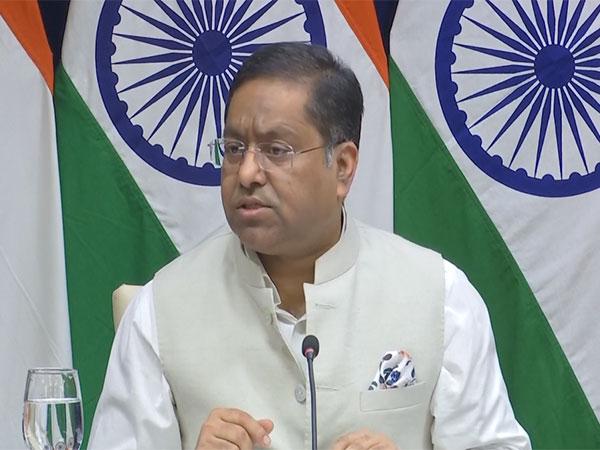 Ministry of External Affairs Spokeperson Randhir Jaiswal (Photo/ANI)