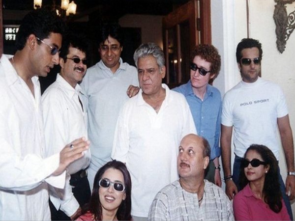 Pic from sets of OmJai Jagadish (Image source: Anupam Kher's Instagram)