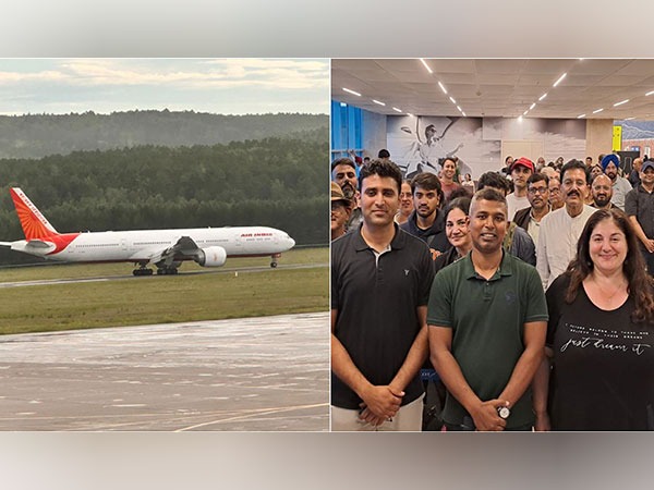 Ferry Air India flight takes off for San Francisco. (Pic credit/@IndEmbMoscow)