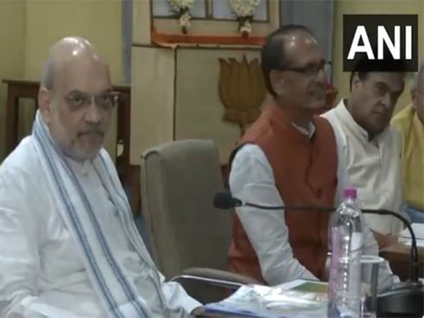 Union Home Minister Amit Shah (L). (Photo/ANI)