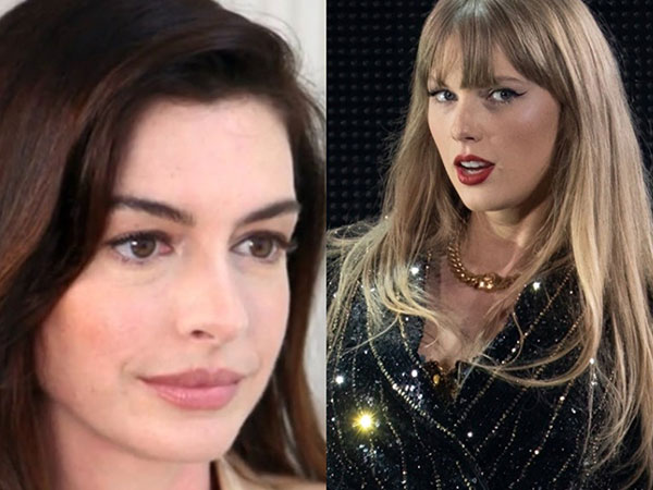 Anne Hathaway, Taylor Swift (Image source/X) 