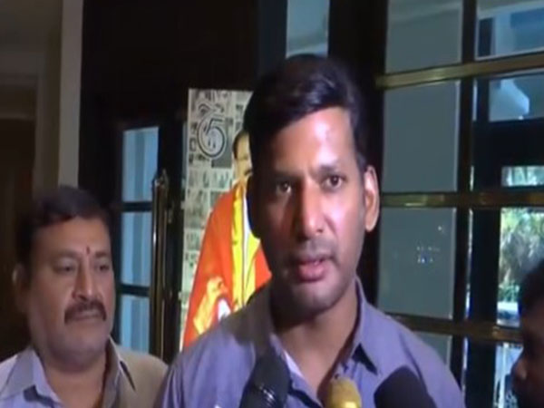 Actor Vishal (Image Source; ANI)