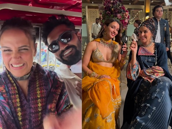 Vicky Kaushal, Neha Dhupia, Triptii Dimri (Image Source: Instagram)