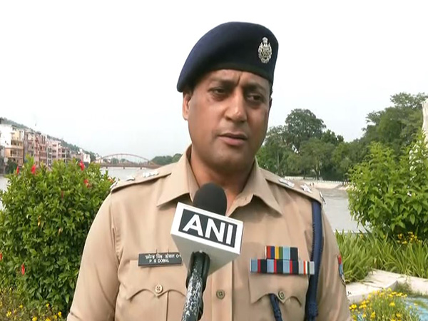 SSP Haridwar Parmendra Dobhal. (Photo/ANI)