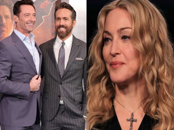 Hugh Jackman, Ryan Reynolds, Madonna (Image source: Instagram)