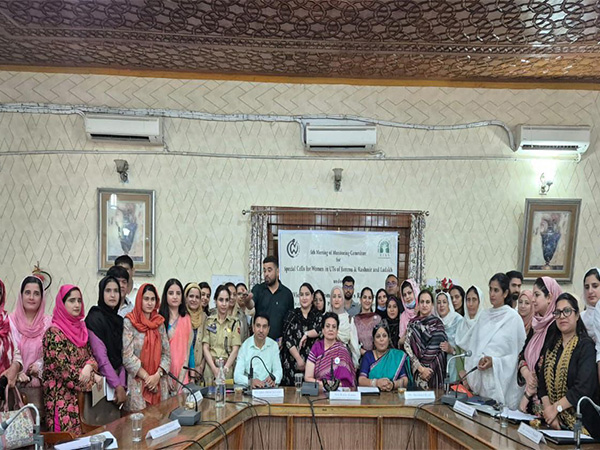 NCW Chairperson Rekha Sharma attends 5th Monitoring Committee Meeting of Special Women Cell (Photo/ANI) 